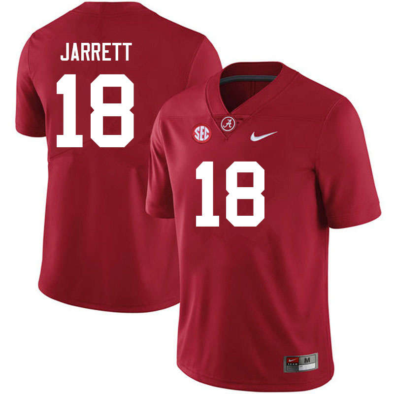 Men #18 Blake Jarrett Alabama Crimson Tide College Football Jerseys Sale-Crimson